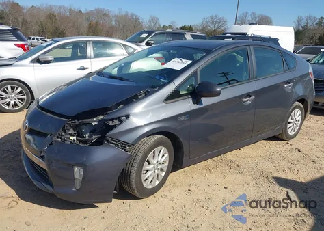 2013 Toyota Prius Plug-In из США, поврежденный, VIN JTDKN3DP2D3047456